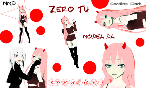 MMD Model Zero Two  02 DL!