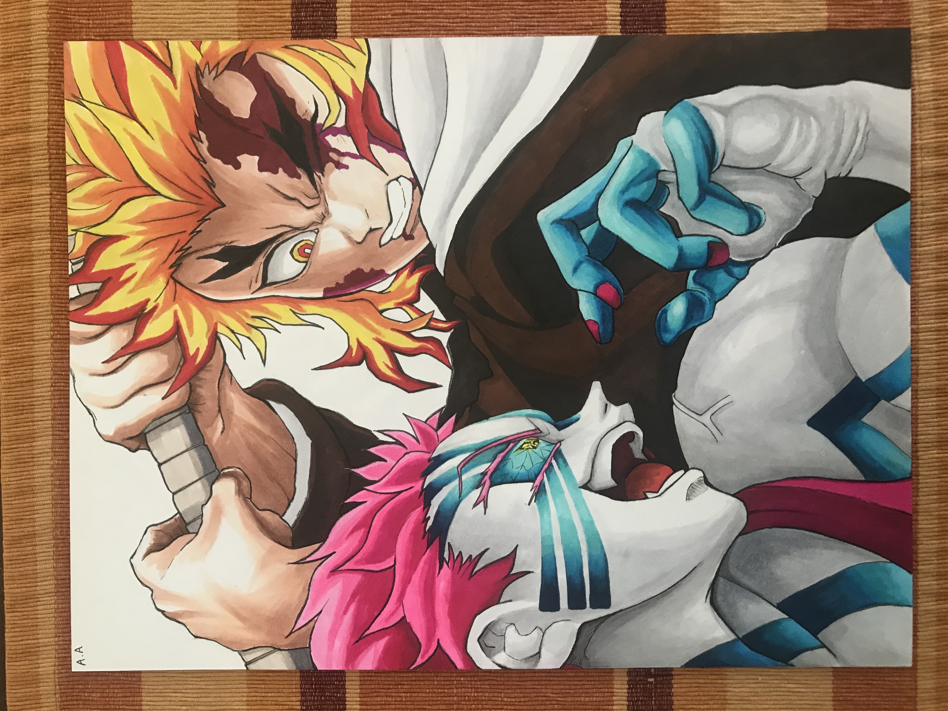 Rengoku Vs Akaza Demon Slayer By Hazeabhay On Deviantart Rengoku Vs Akaza Demon Slayer By Hazeabhay On Deviantart