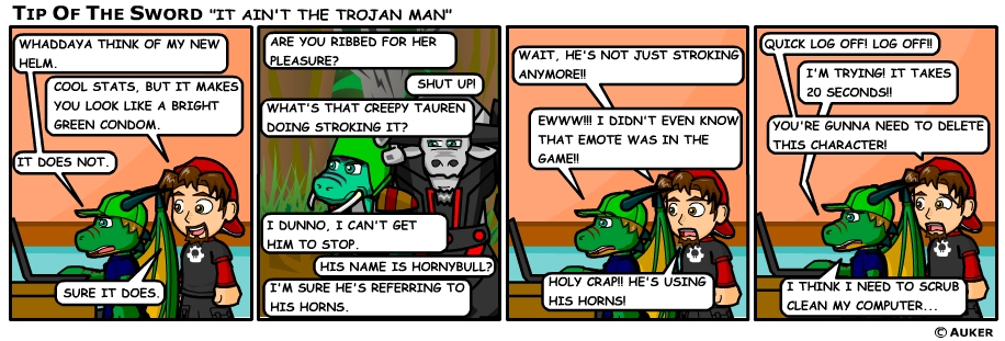 It Ain't the Trojan Man