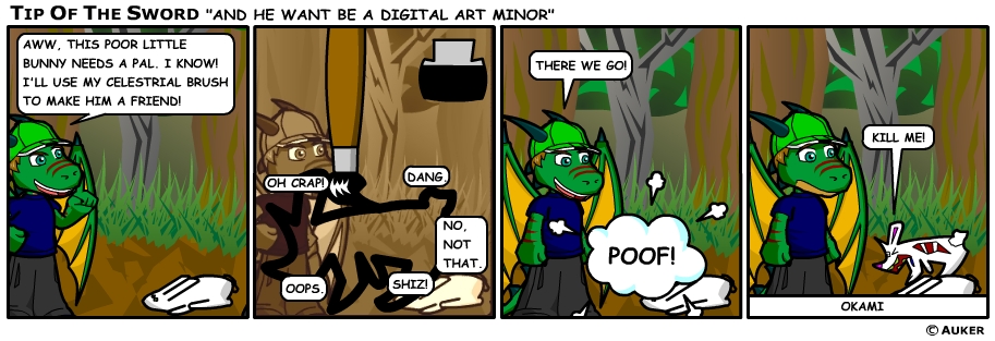 He's A Digital Art Minor... by tipofthesword