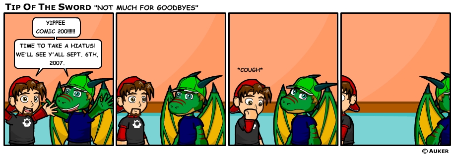 Not Much For Good-byes by tipofthesword