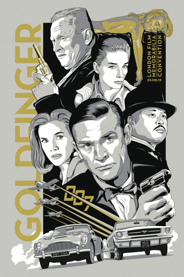 Goldfinger Convention Poster