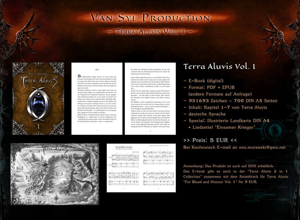 ANGEBOT: Terra Aluvis Vol.1 E-Book (deutsch) by Van-Syl-Production