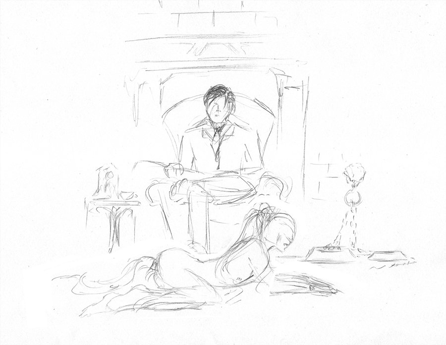 WIP / GIF animation of 'Just an ordinary couple'