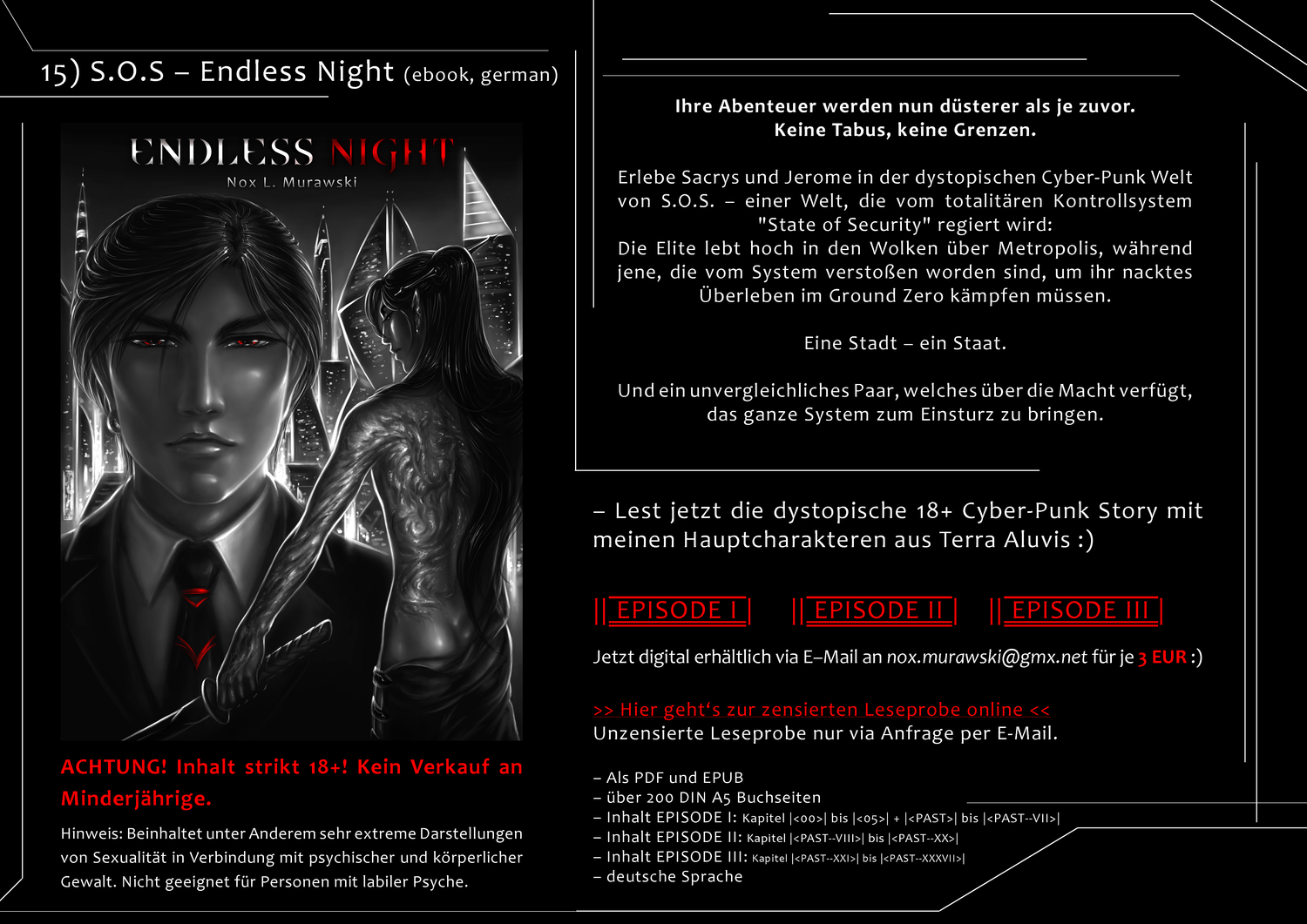 ANGEBOT: S.O.S.-Endless Night: EPISODE I-III (ger)