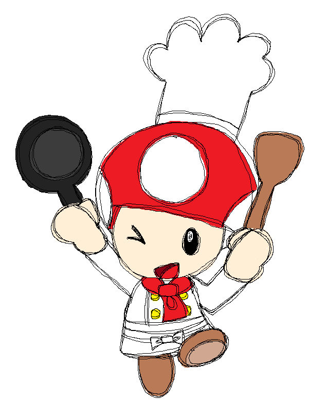 8 Bit Chef Toad Chef Toad by C4STL3-CR4SH3RS on DeviantArt