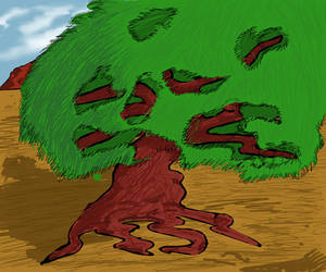 Arbol Caricatura