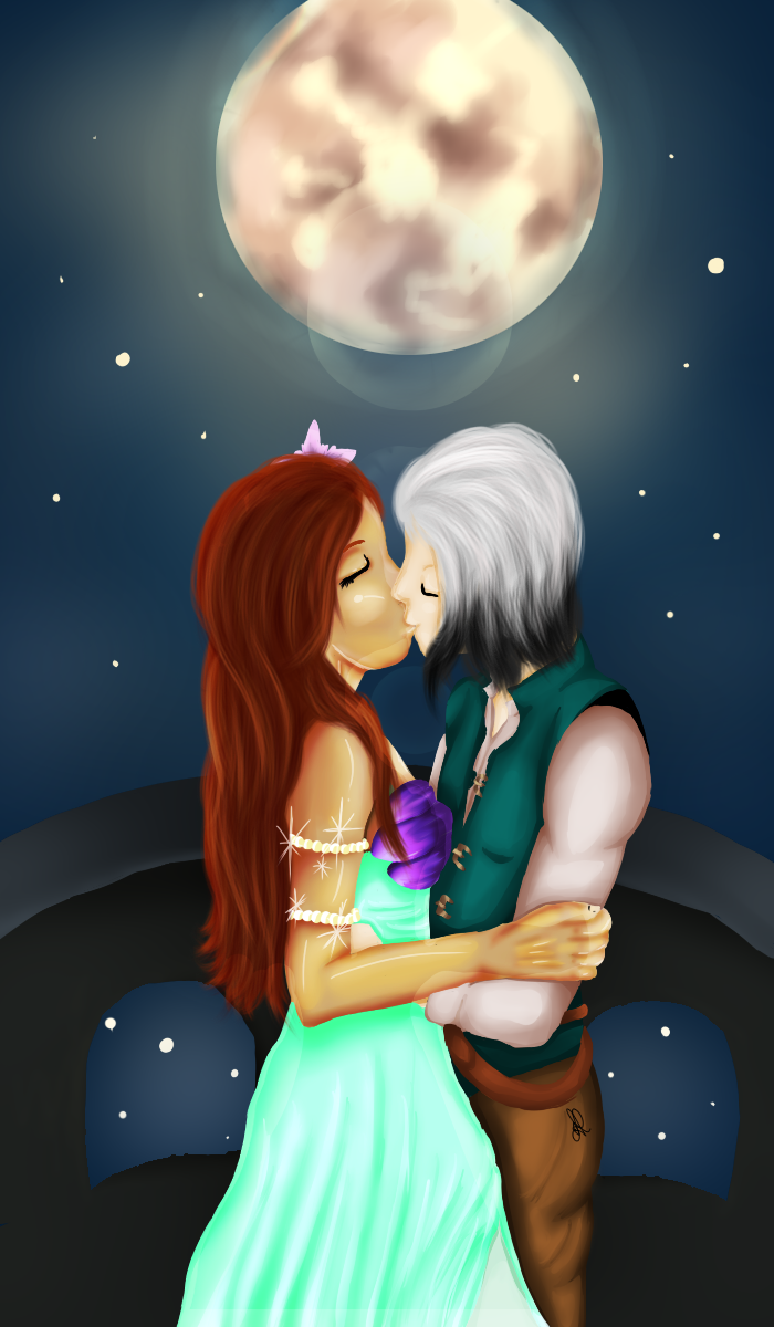 [Commission]L'amour brille sous les etoiles