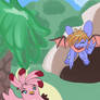 Stella (Angry Bird) And Stella (Mines)