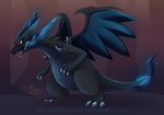 Mega Charizard by MoonlightTheWolf