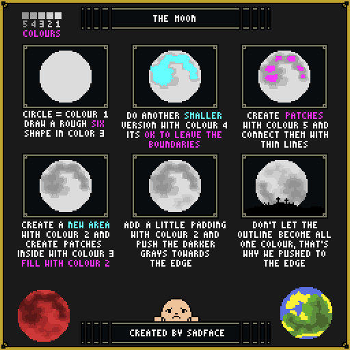 Moon Map Deviantart Moon by SadfaceRL on DeviantArt