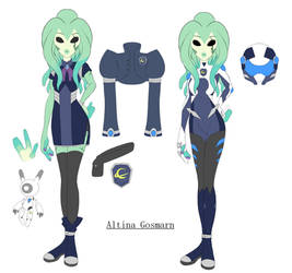 New Alien Gurl Oc Altina