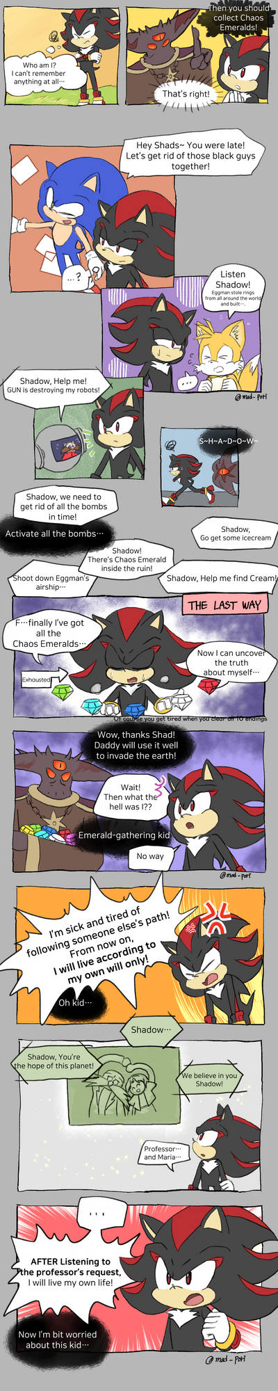 So This is Basically SHADOW THE HEDGEHOG