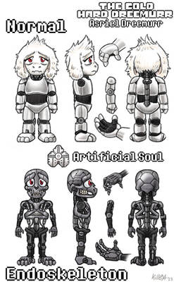 Asriel (The Cold, Hard Dreemurr) Reference Sheet