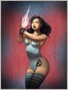 Hipster Psylocke