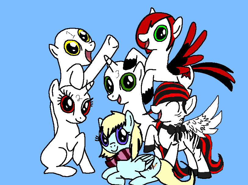 mlp group thingy with kanean