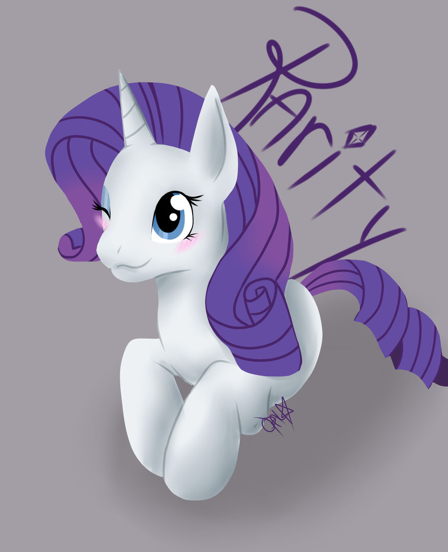 Rarity Fan Art by ProtoSykeLegacy on DeviantArt