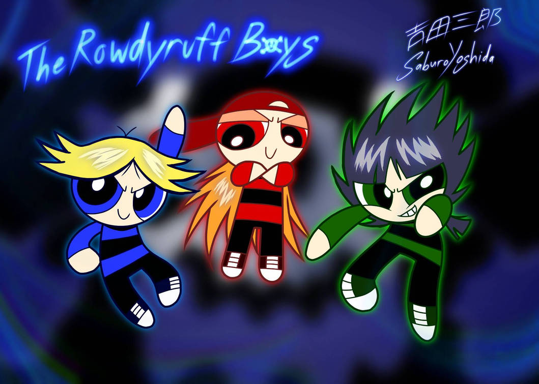 The Rowdyruff Boys 3 by SaburoYoshida on DeviantArt