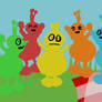 Dora Space Creatures as Baby Einstein Ants