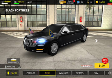 Cadillac Black Fortress