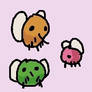 Puffbees Biff, Tiff and Diff
