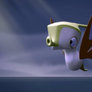 GIF: Butterhorse flying