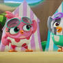 Stella and Silver's Squeaky Swimsuits