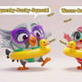 Stella and Silver- Squeaky-Ducky-Squeak!