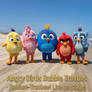 Angry Birds Bubble Trouble Mascots