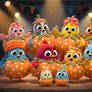 The Polka-Dotted Pumpkin Squeakers!