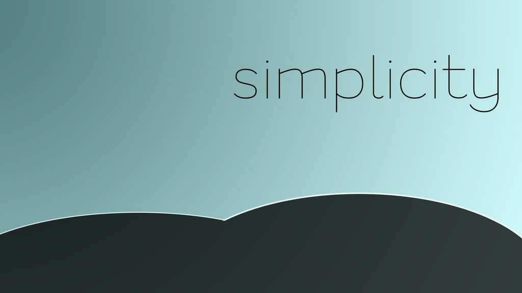 Simplicity wallpaper by JPitkanen on DeviantArt