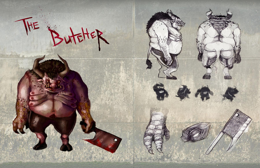 Deviantart Butcher The Butcher Character by MikaF on DeviantArt