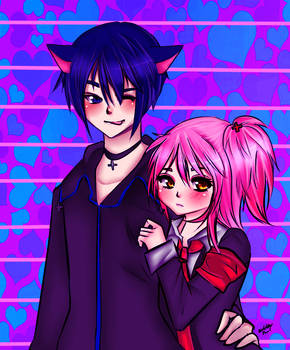 Amu and Ikuto