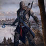 Assassin's Creed 3 Connor Digital Painting
