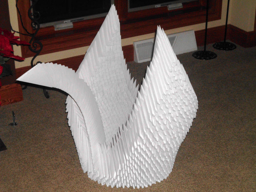 Giant Origami Swan