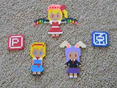 Touhou Character Bead Sprites