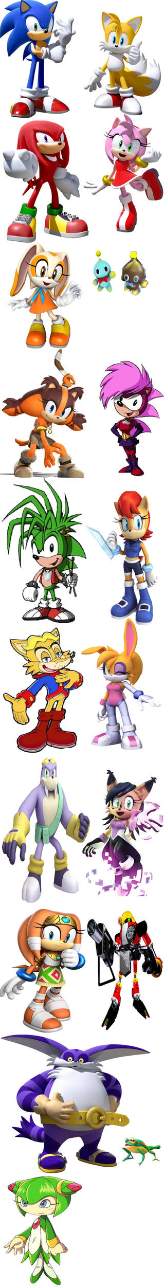 Team Sonic (My headcanon)