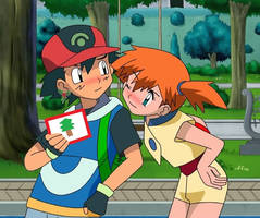 Ash and Misti (Mistletoe style)