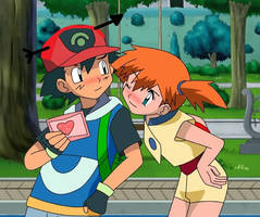 Ash and Misty (Arrow style)