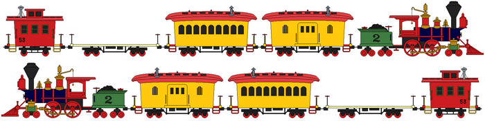 Donald Duck Train by jefferdean on DeviantArt