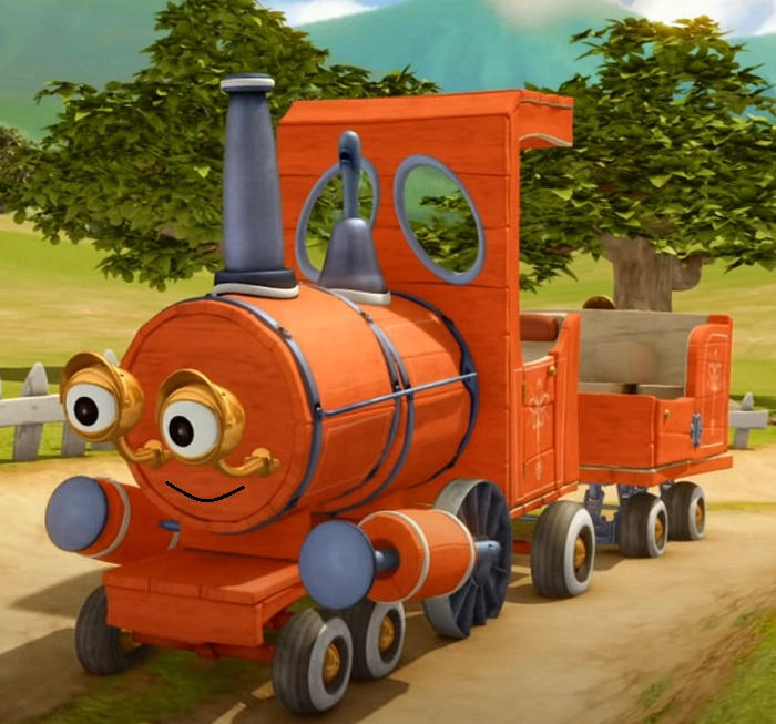 Terry the roundabout engine with a mouth by TheJaLeonard on DeviantArt