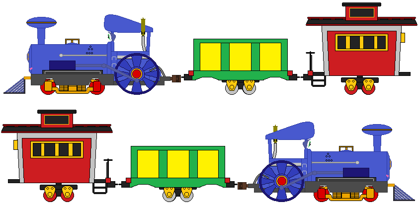 Deviantart Train Engine Tracy With The Birthday Train sprite by TheJaLeonard on DeviantArt