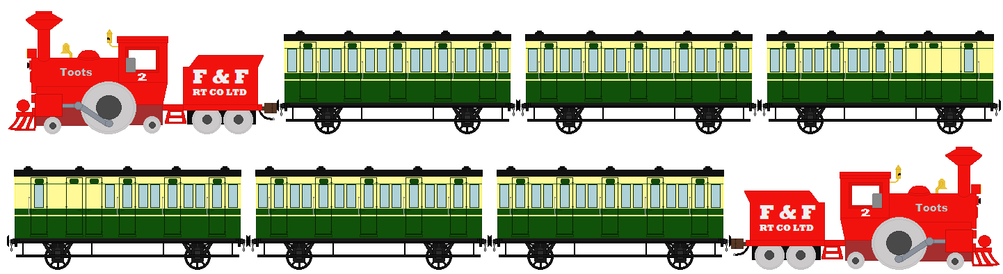 Toots with passenger train sprites by TheJaLeonard on DeviantArt