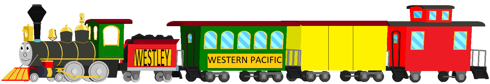Mlp Train Engineer Westley with consist (MLP rendition) by TheJaLeonard on DeviantArt