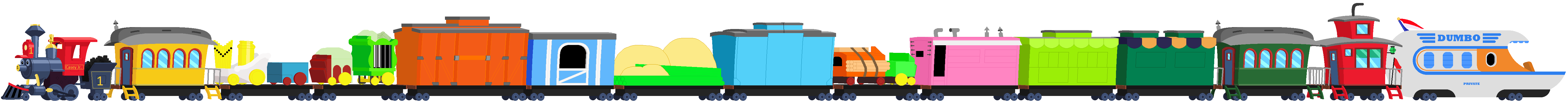Mlp Simple Train Vector Casey Jr and the WDP circus train (MLP style) by TheJaLeonard on DeviantArt