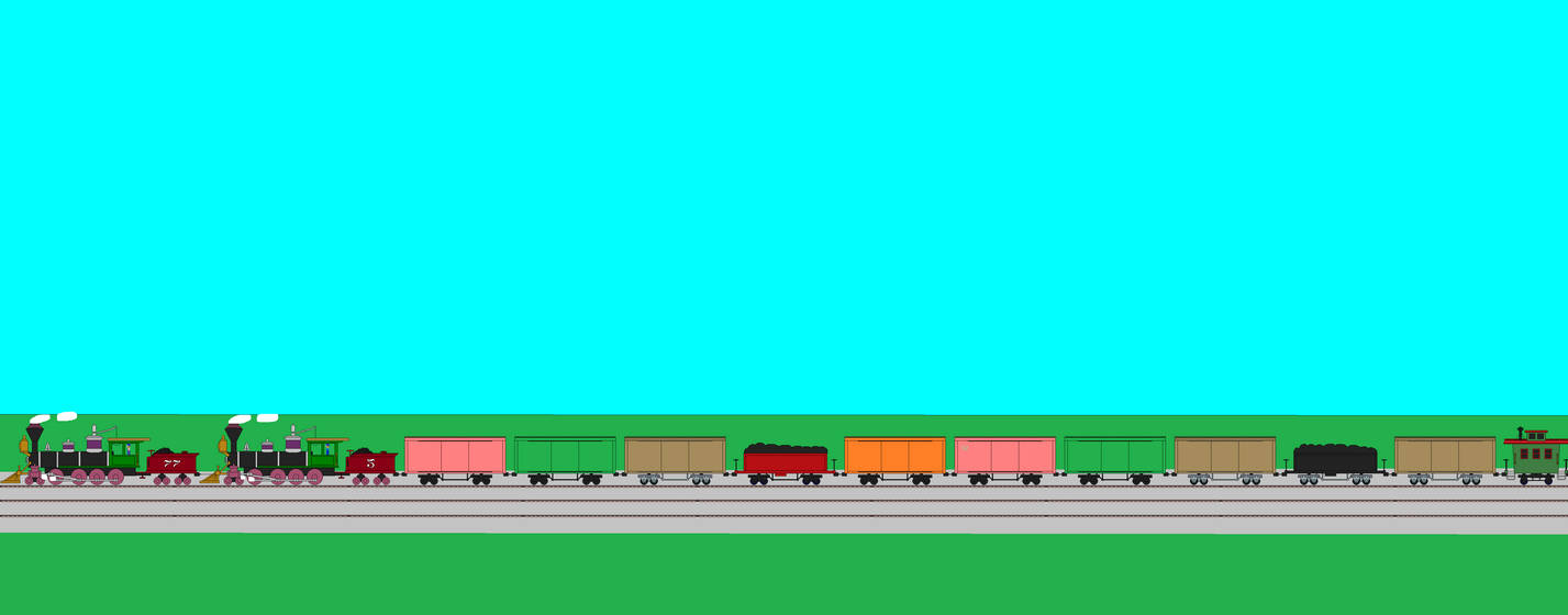 Zeb And Zeek With Their Freight Train by TheJaLeonard on DeviantArt