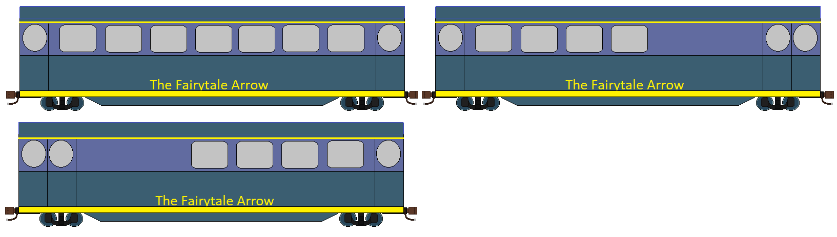 Sprite Coach Fairytale arrow express coaches sprites by TheJaLeonard on DeviantArt
