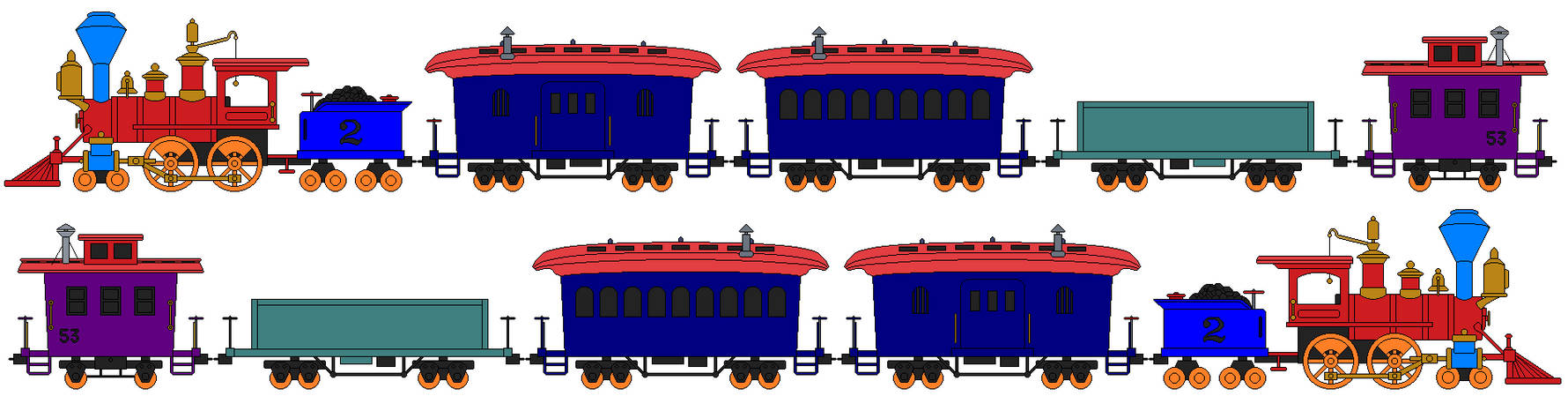 Johnny and his mail train (ACBNAH) by TheJaLeonard on DeviantArt