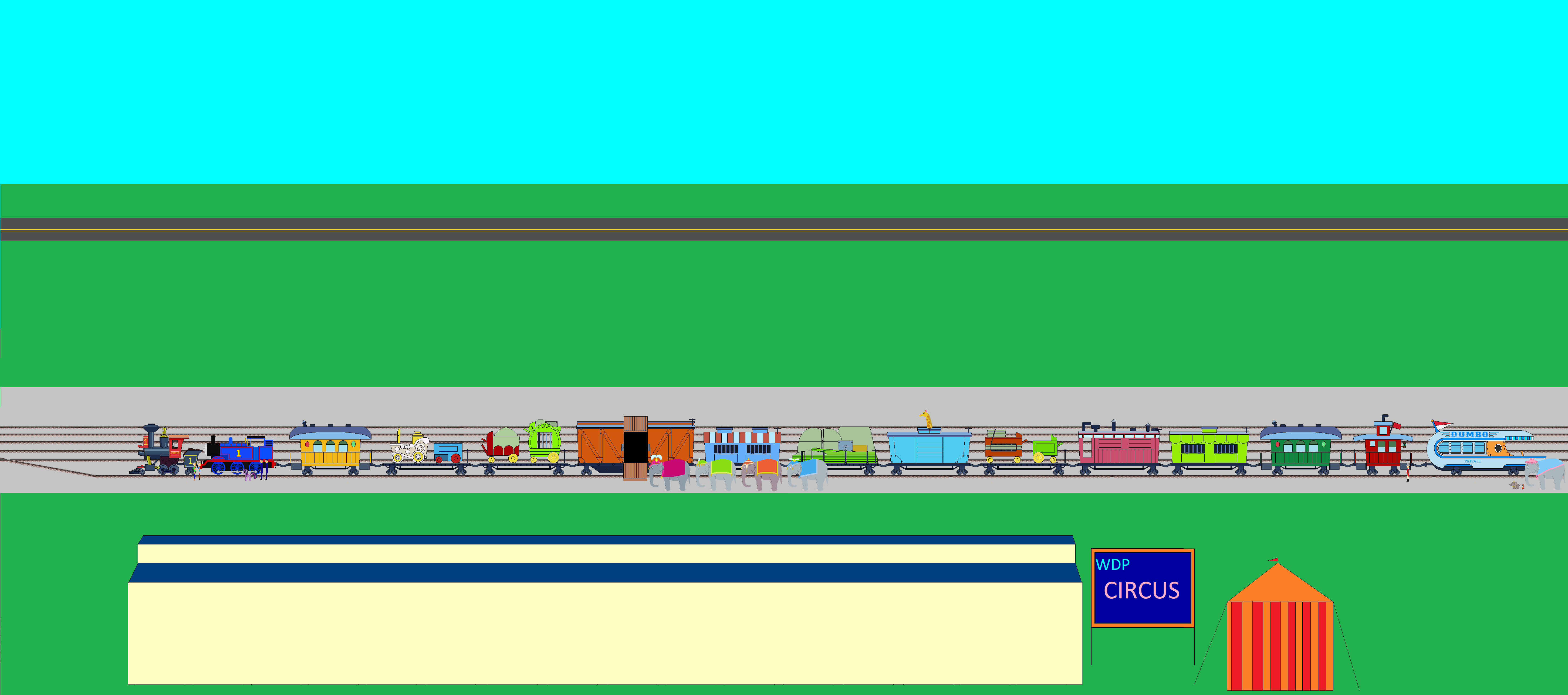 Loading the WDP circus train 2 by TheJaLeonard on DeviantArt