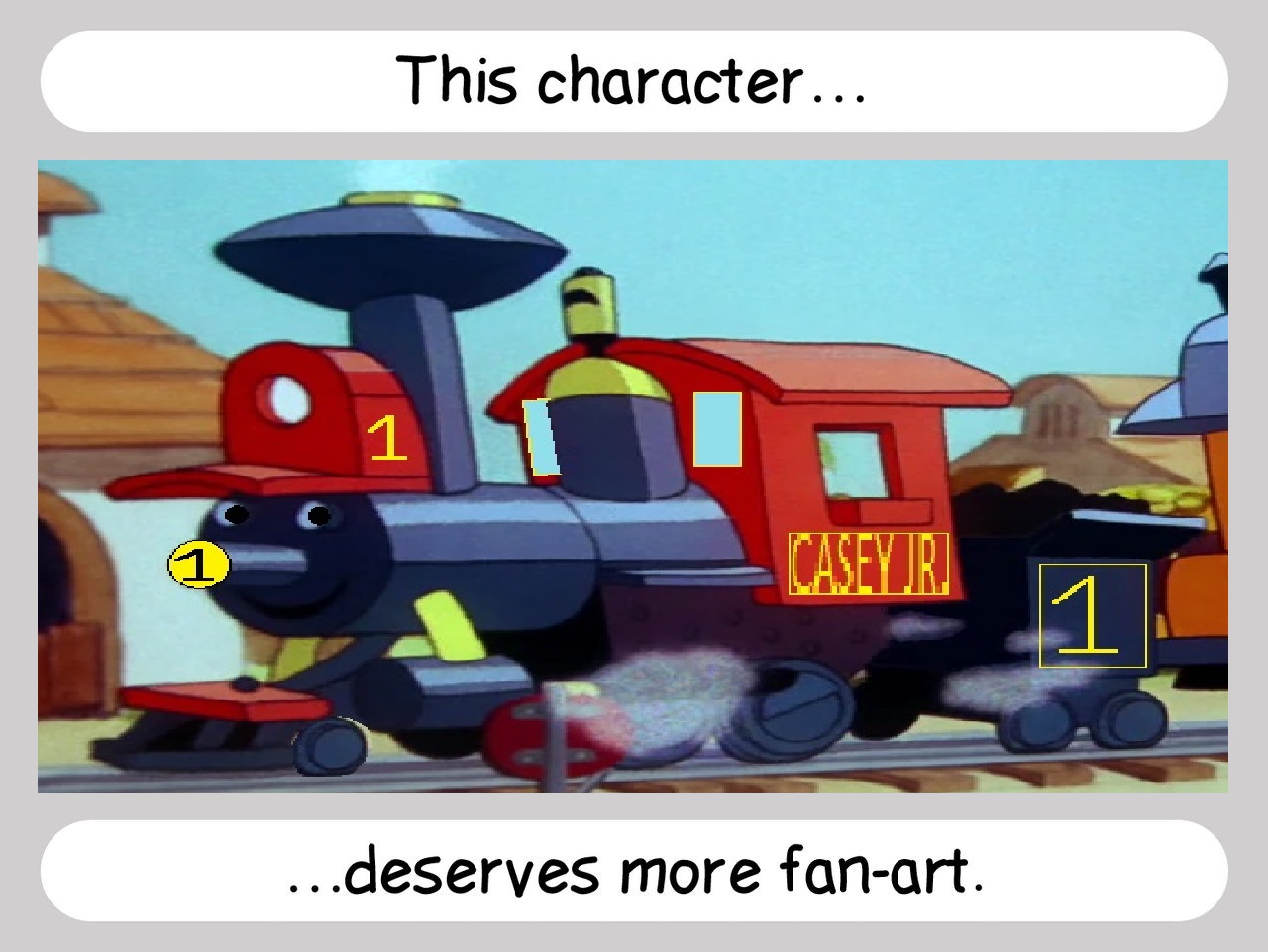 Casey Jr deserves more fanart by TheJaLeonard on DeviantArt